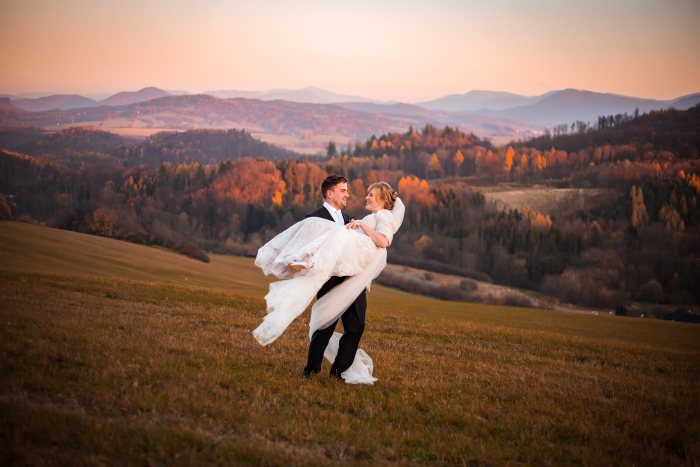 svatba v krušných horách společné focení
