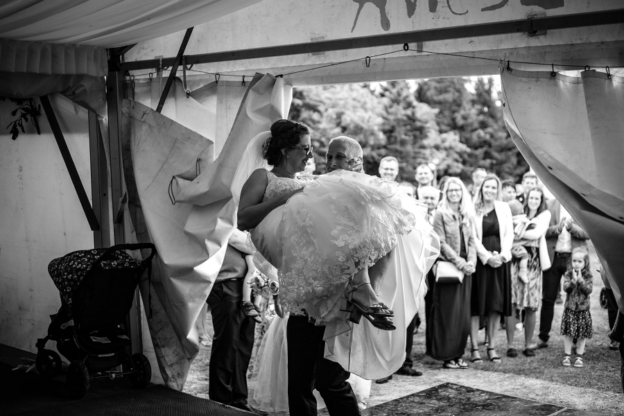 Svatba na Hoře Sv. Kateřiny v horském hotelu Lesná, Litvínov - svatba na horách