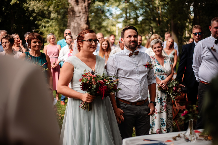 svatební foto třeštický mlýn vysočina nevěsta ženich